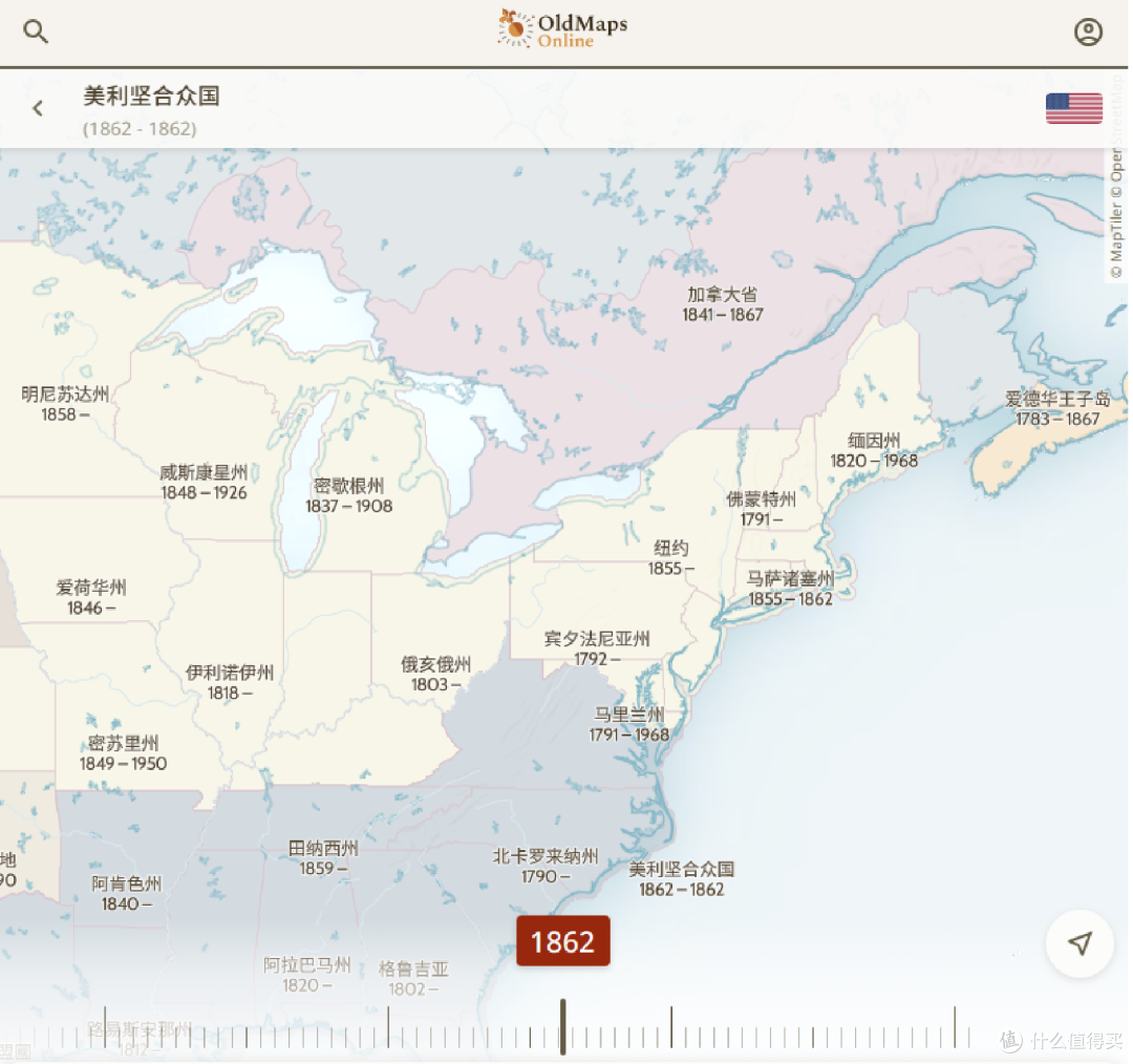 有趣的网站推荐:Old Maps Online,一个有故事的历史网站