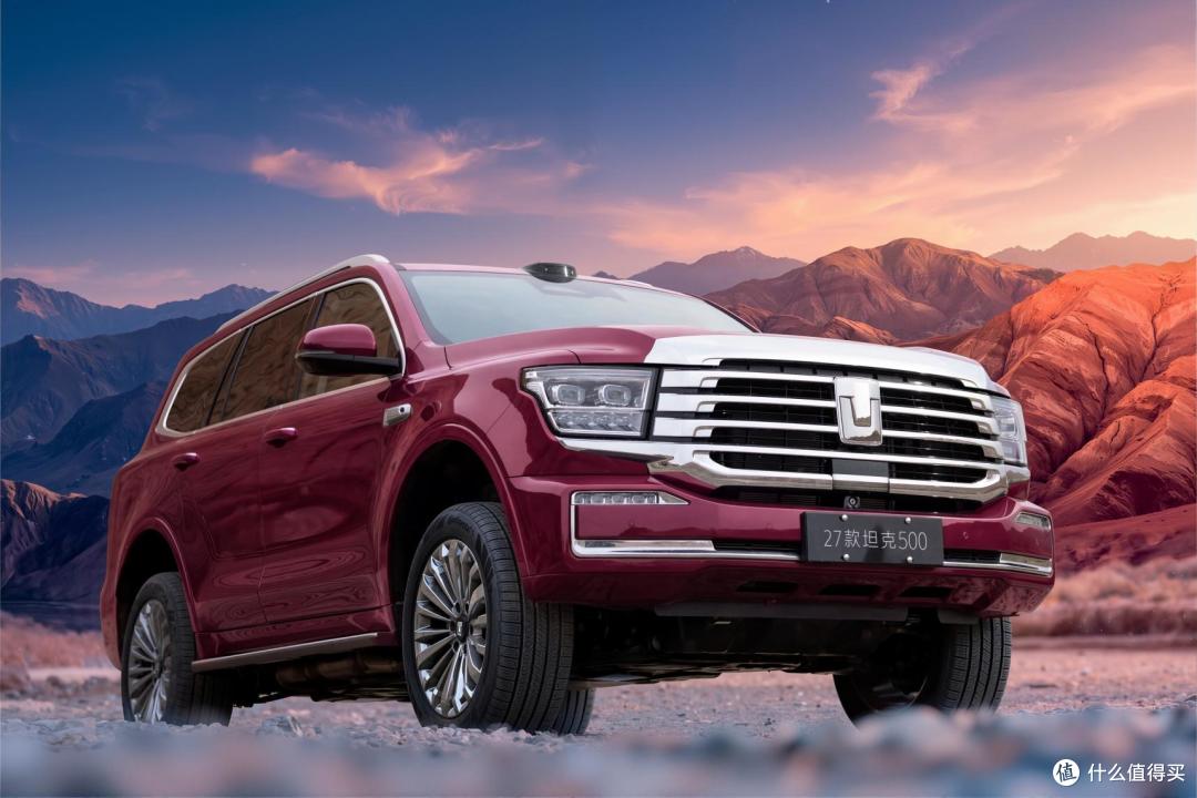 27款坦克500上市33.5万起，3.0T V6还在，增配不加价有排面