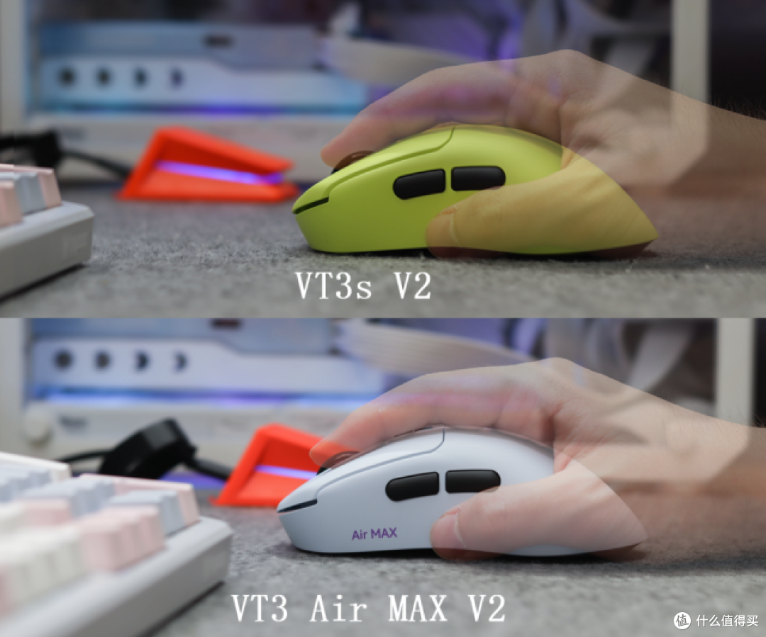 百元起电竞鼠,雷柏VT3 Air MAX V2+VT3s V2,这个价位真的杀疯了