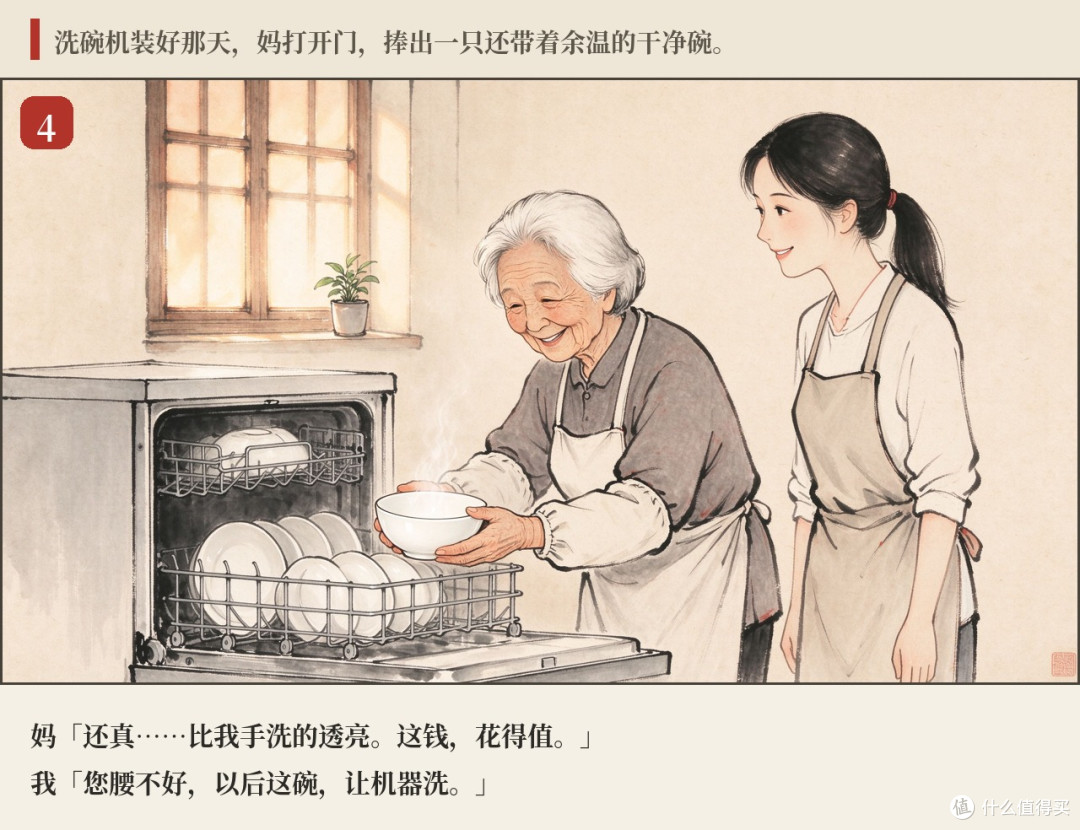 双11给妈买洗碗机:她非说费水,我算了笔账