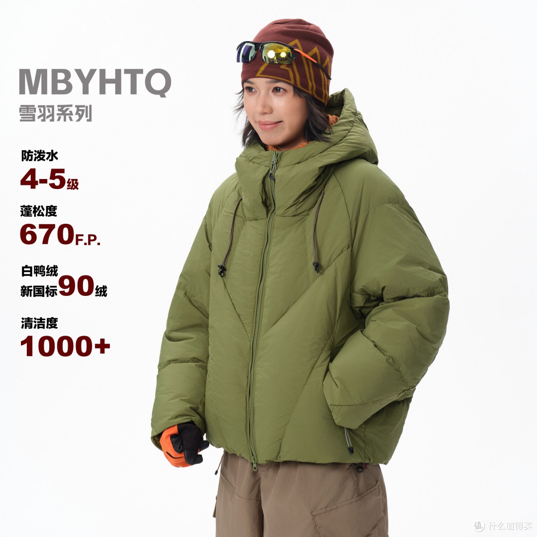 面包与好天气冬季防泼水羽绒服