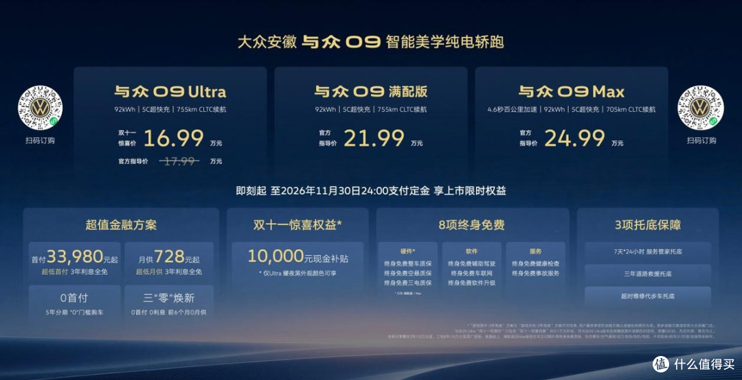 16.99万起,大众纯电轿跑上市,德系底子配满智能配置够打吗?