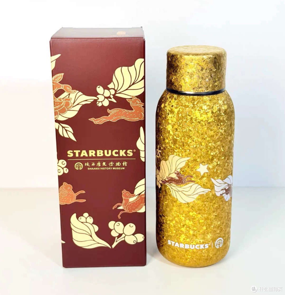 二手鱼星巴克联名的金色纯钛杯居然卖200多,你感觉值不值