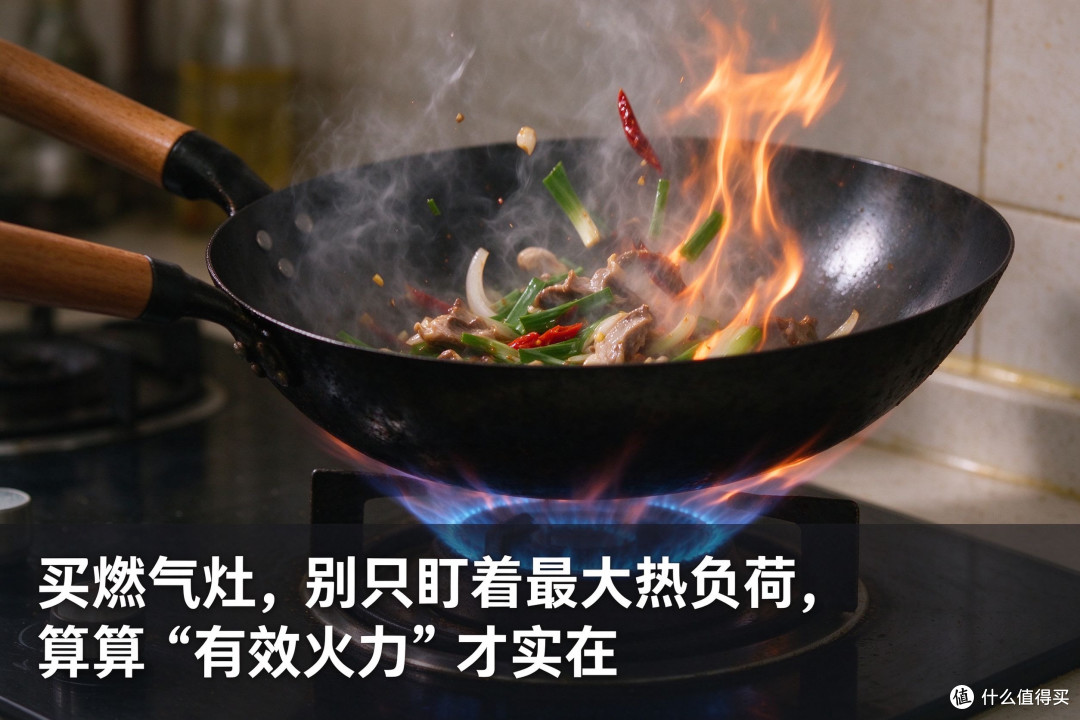 燃气灶标称的“5.7kW大火力”，热效率才是真正的“锅气”