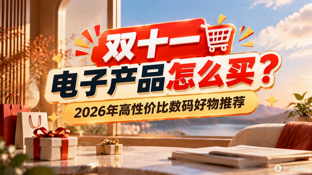 双十一电子产品怎么买?2026年高性价比数码好物推荐