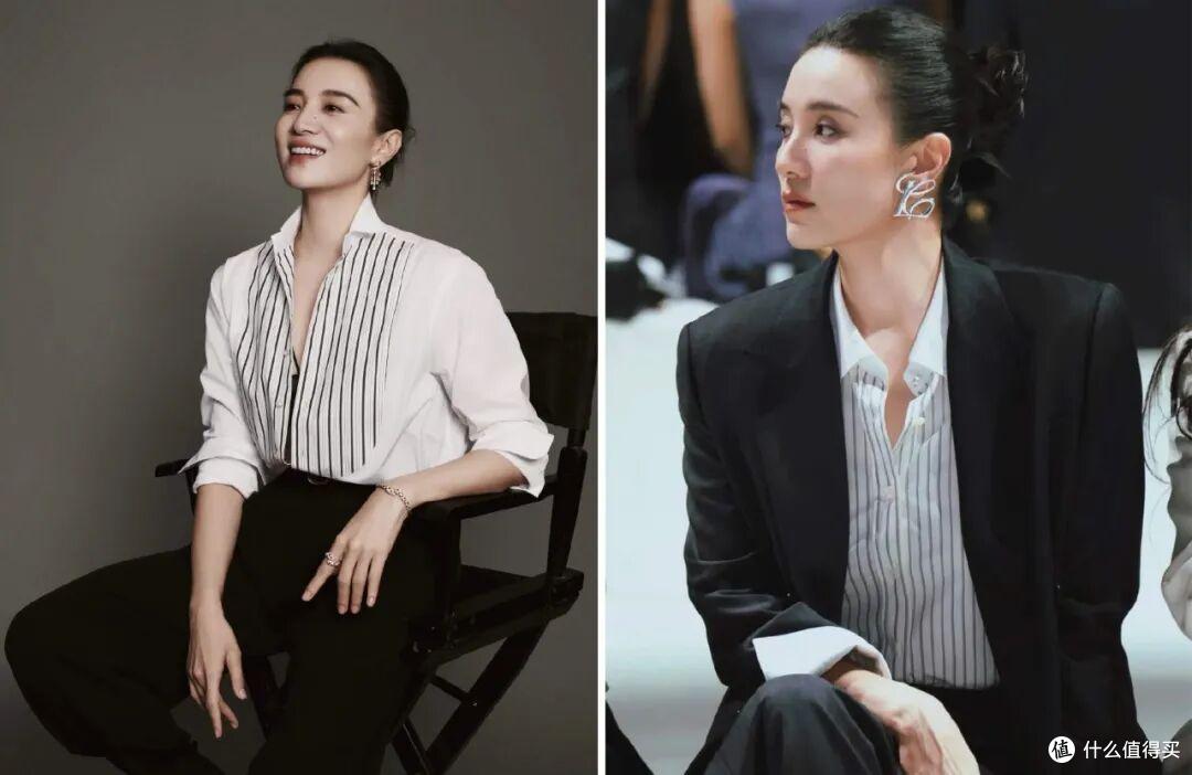 宋佳不愧是穿搭教科书，裙子不配运动鞋，配色大方，吸睛有气质