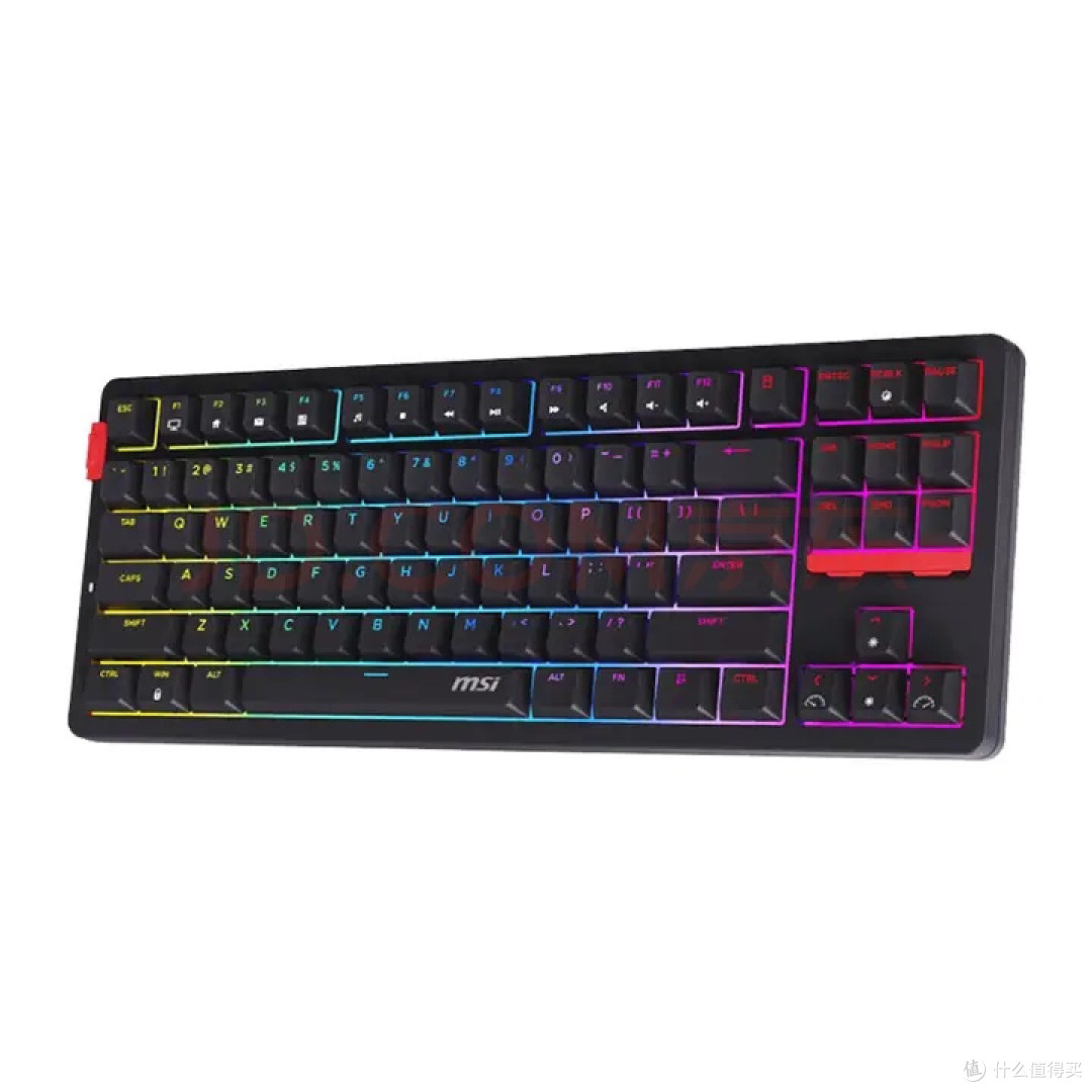 微星GK600透明键盘体验