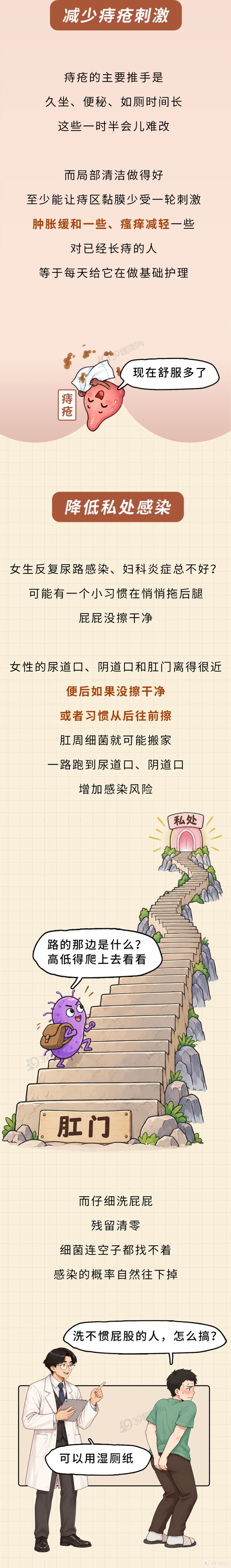 你有洗屁股的习惯吗？提醒：天天洗肛门的人，能收获3个惊人好处