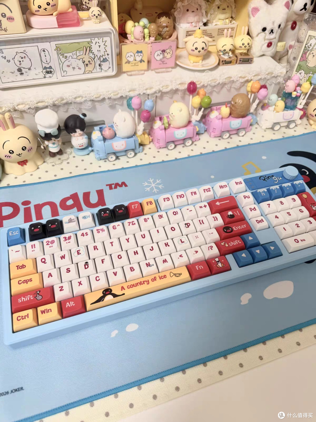 班凯小新Pingu联名键鼠评测