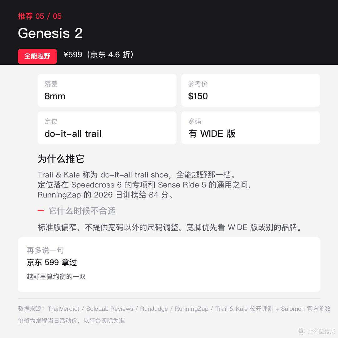萨洛蒙别跟风乱买，看完这篇才知道哪款适合你