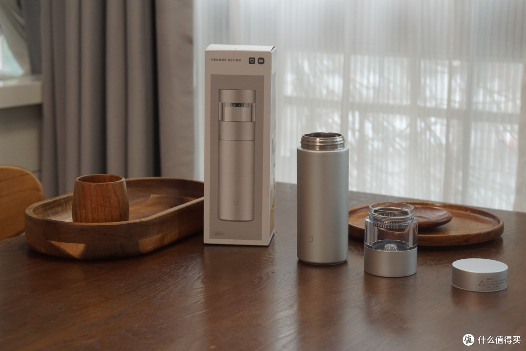 找了好久的泡茶杯！米家这只钛保温杯 茶水分离版终于戳中我了