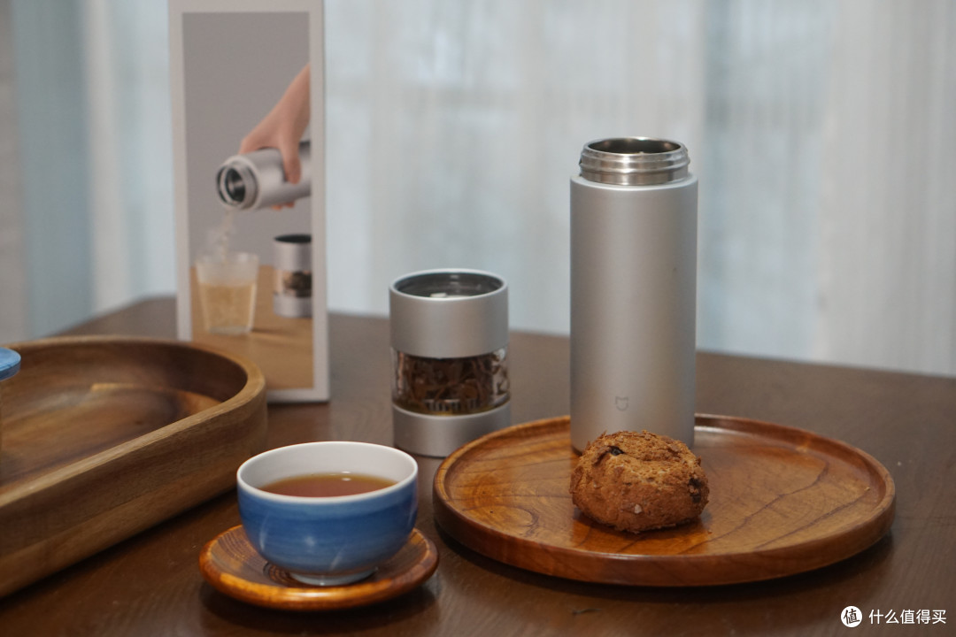找了好久的泡茶杯！米家这只钛保温杯 茶水分离版终于戳中我了