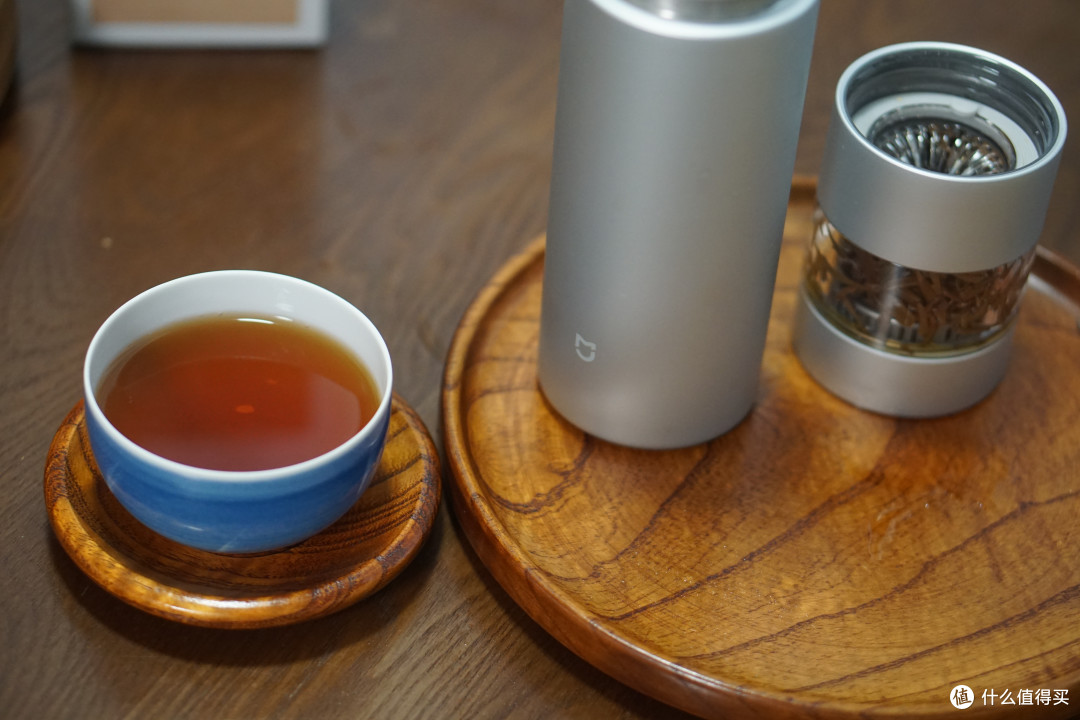 找了好久的泡茶杯！米家这只钛保温杯 茶水分离版终于戳中我了