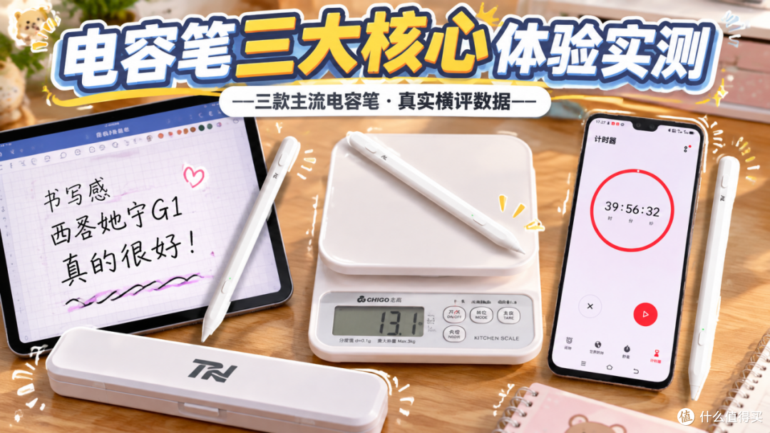 拒绝云测评!她宁、闪魔、吉玛仕深度对比,哪款平替电容笔值得买