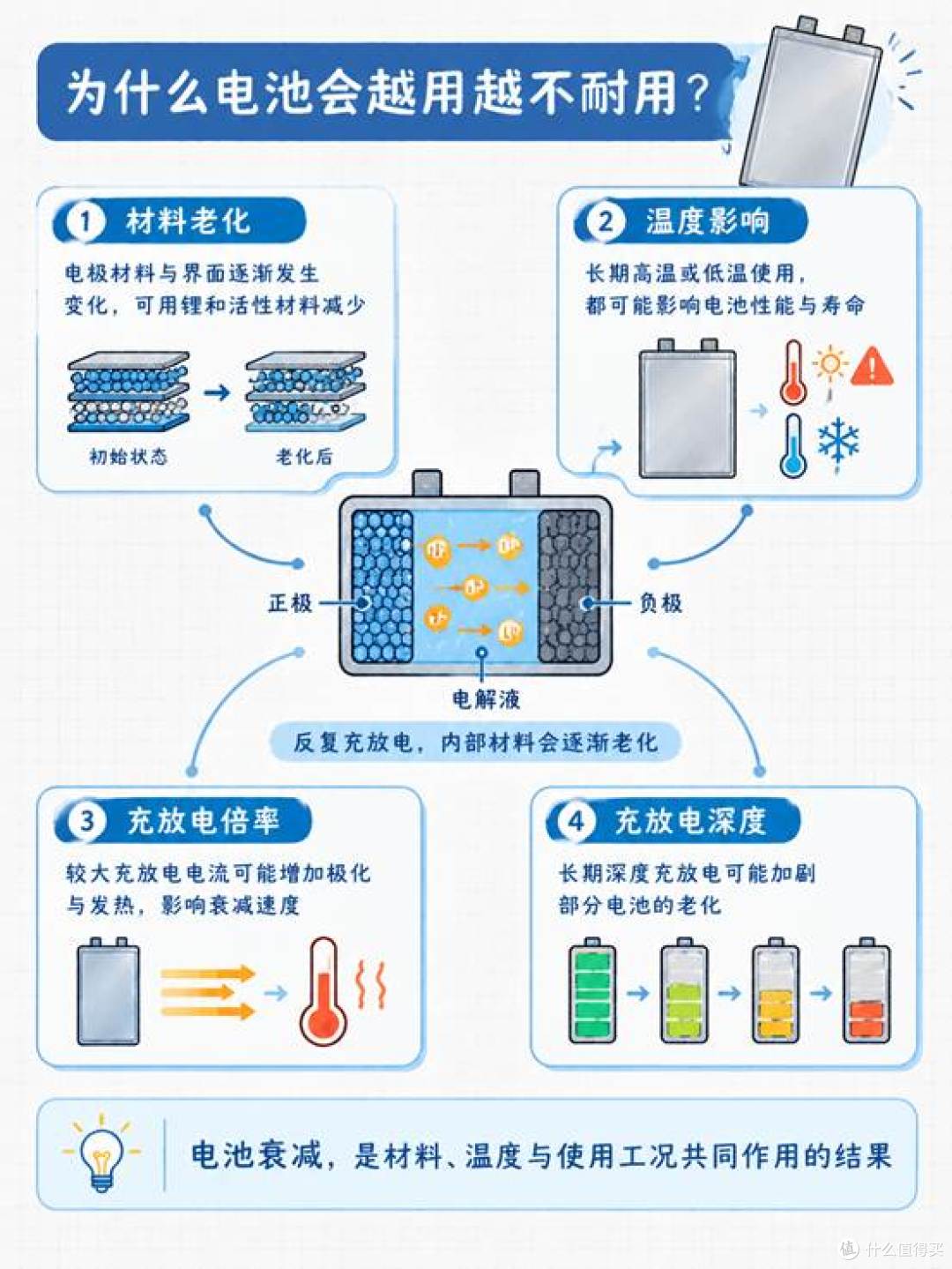 耳机/手表/眼镜续航缩水？弄懂这些，电池多用两年！