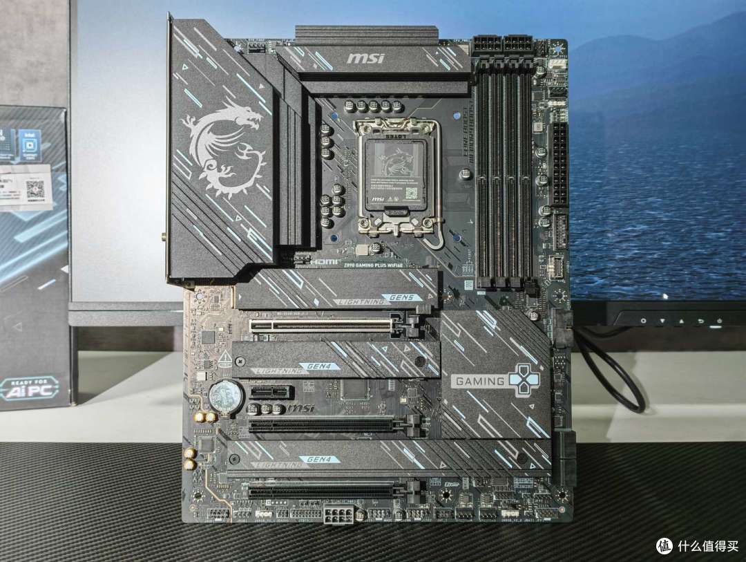 微星 Z890 GAMING PLUS WIFI6E 主板开箱分享,同价位少有对手!