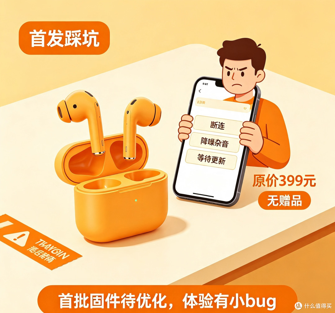  首发399蹲到309！蓝牙耳机入手时机算账分享