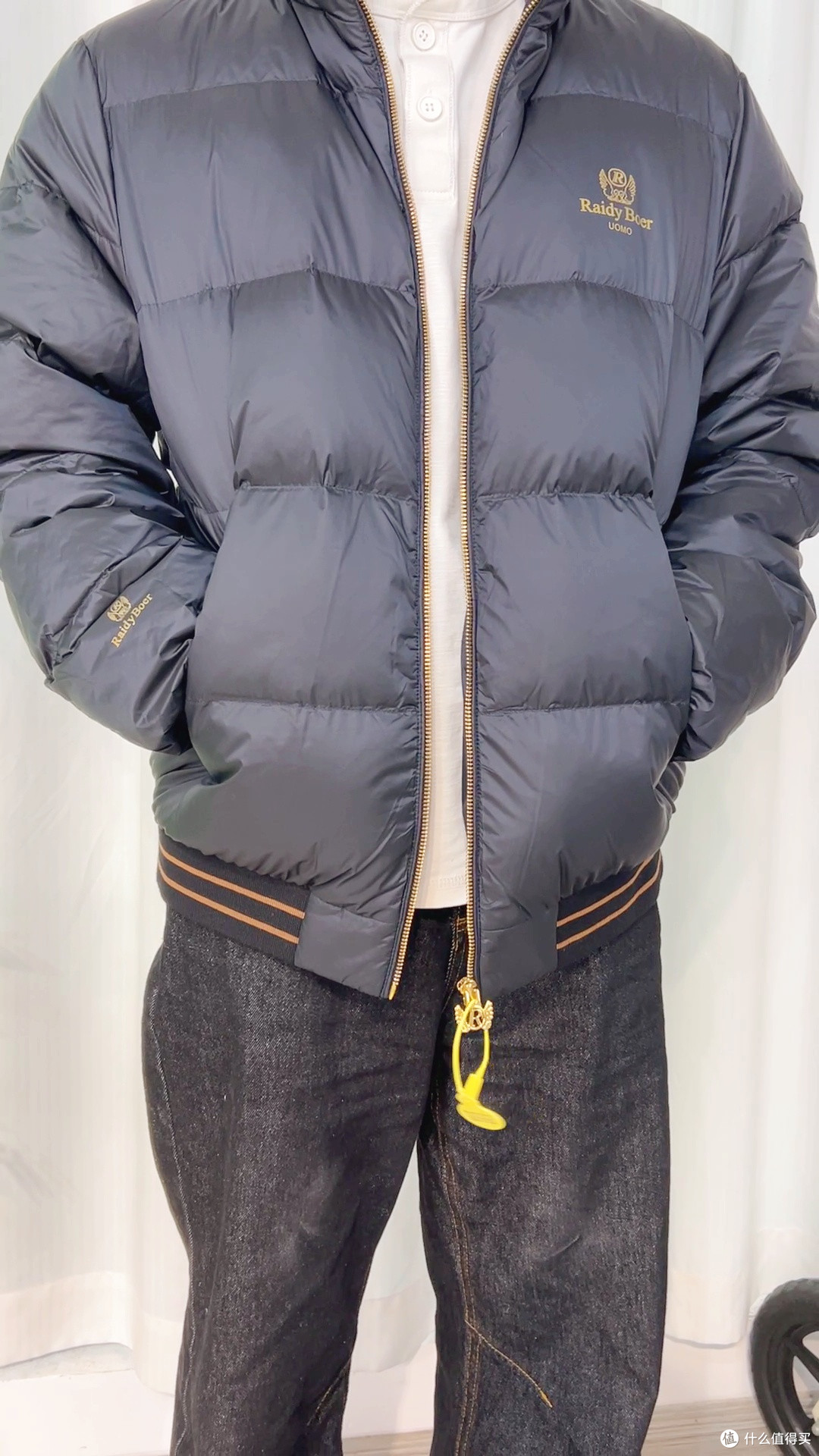 ✨拒绝老气！提花暗纹鸭绒服，男生秋冬氛围感
