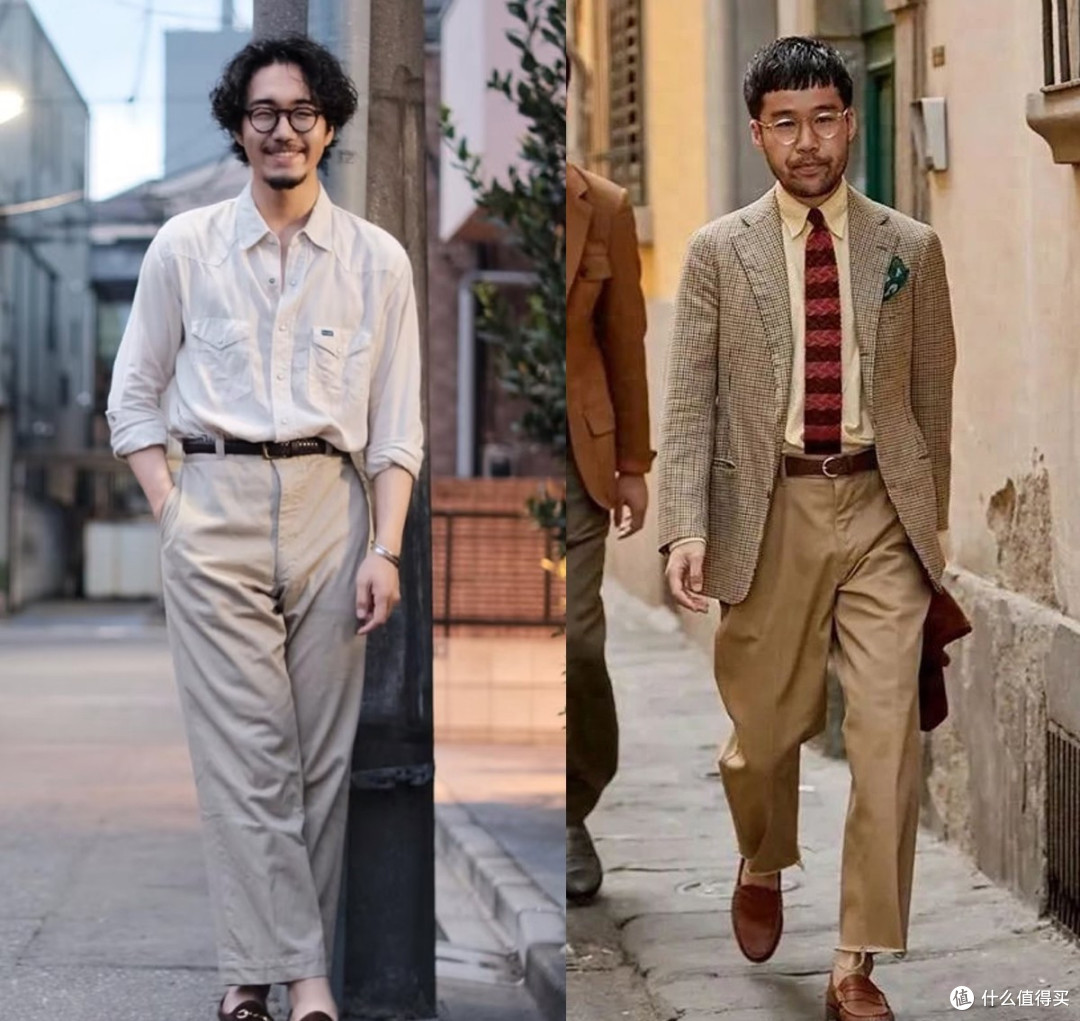 建议中年男人，别穿Nike搭配牛仔裤，换成宽腿裤+乐福鞋更高级！