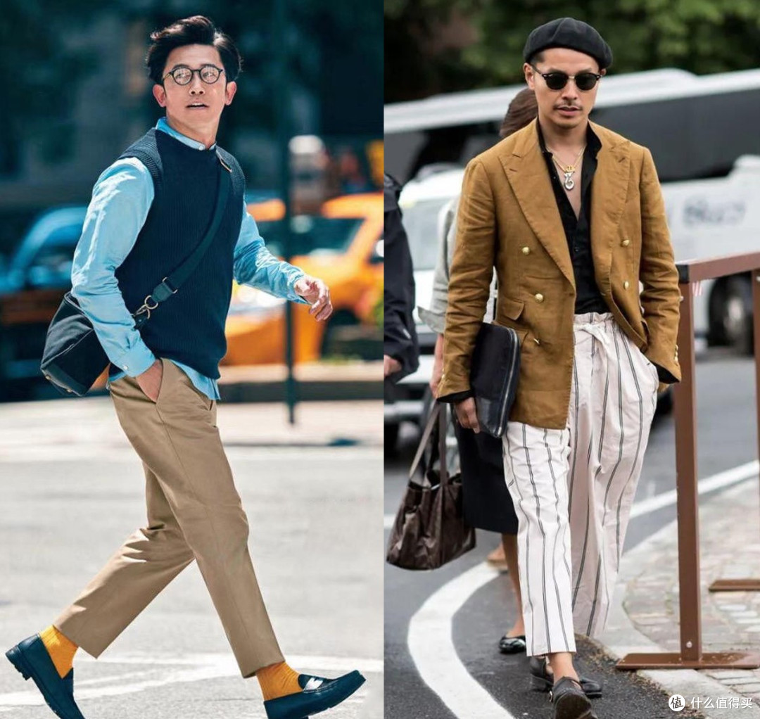 建议中年男人，别穿Nike搭配牛仔裤，换成宽腿裤+乐福鞋更高级！