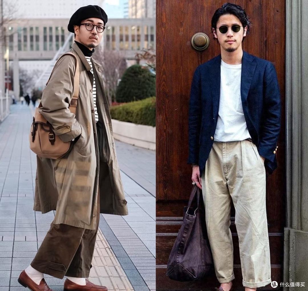 建议中年男人，别穿Nike搭配牛仔裤，换成宽腿裤+乐福鞋更高级！
