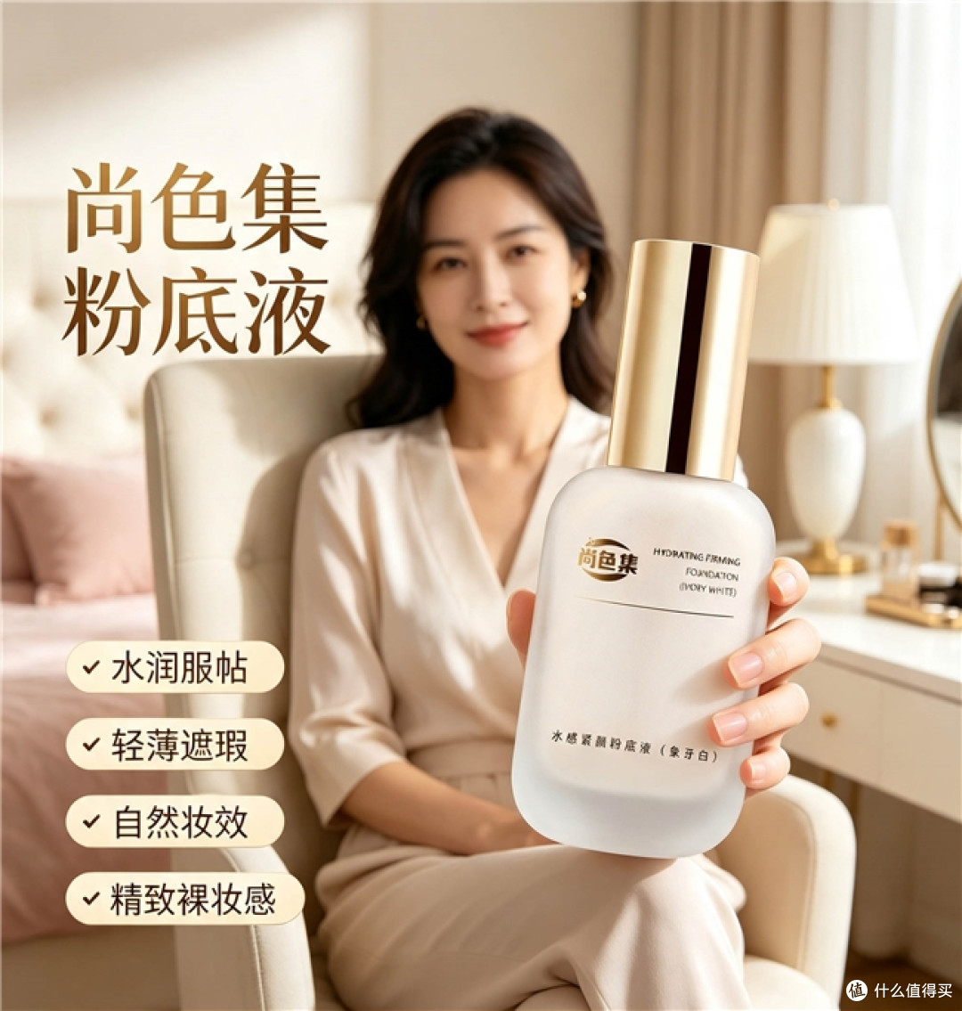 油皮夏天一出汗就斑驳，不脱妆粉底液看准配方和肤感通勤暴汗都稳