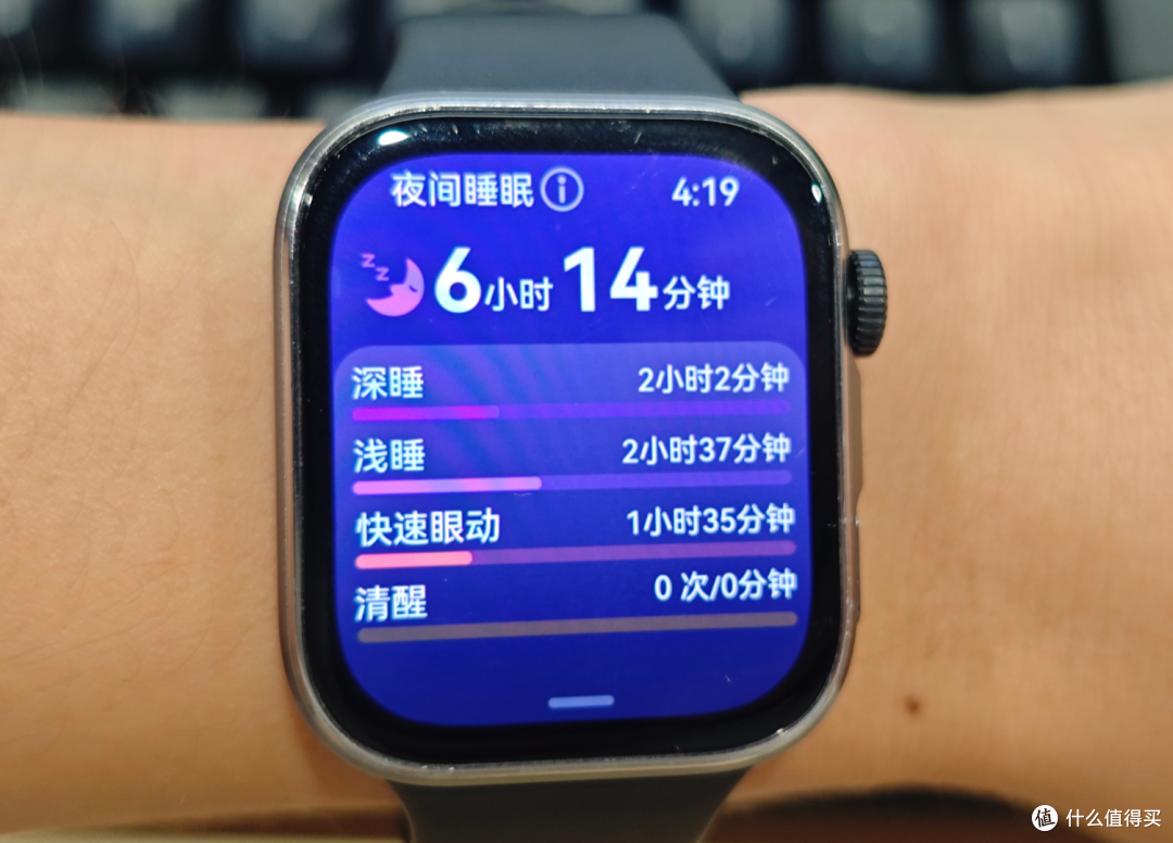 昨晚的睡眠是真不好