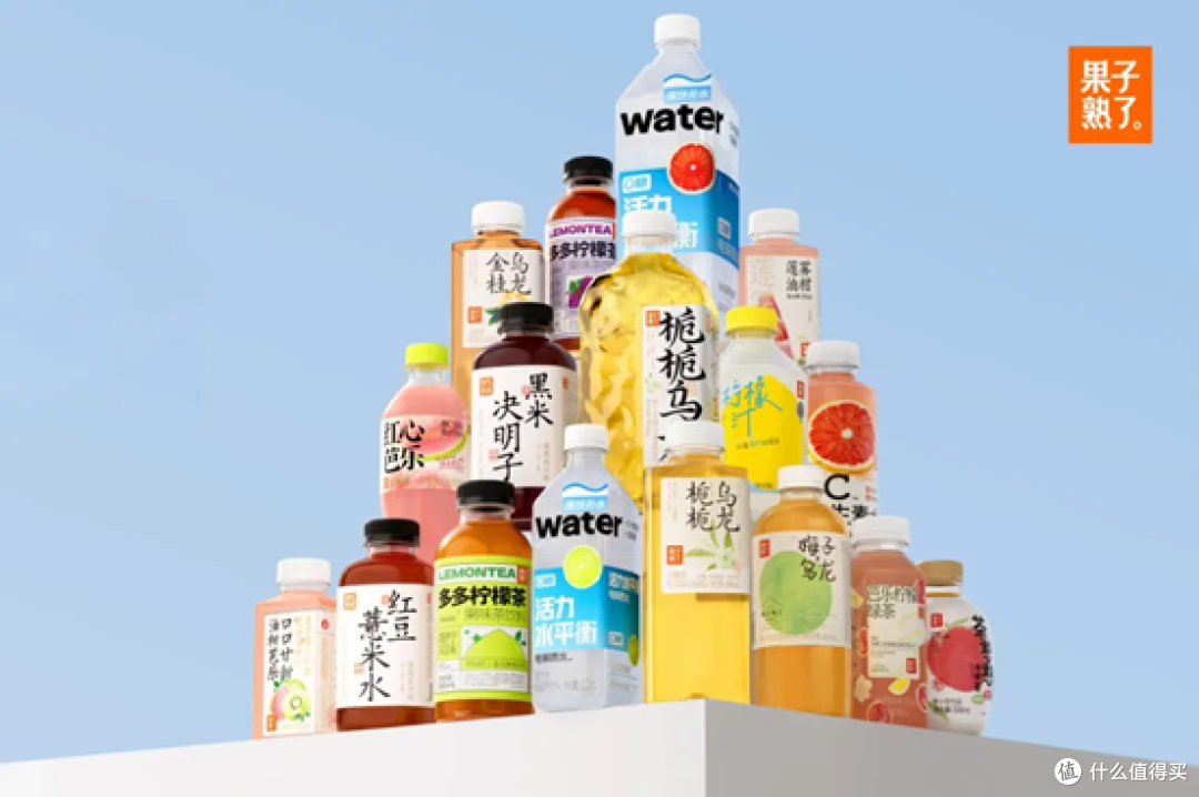 果子熟了产品全系列盘点：无糖茶、果汁茶各个系列怎么选？看这篇