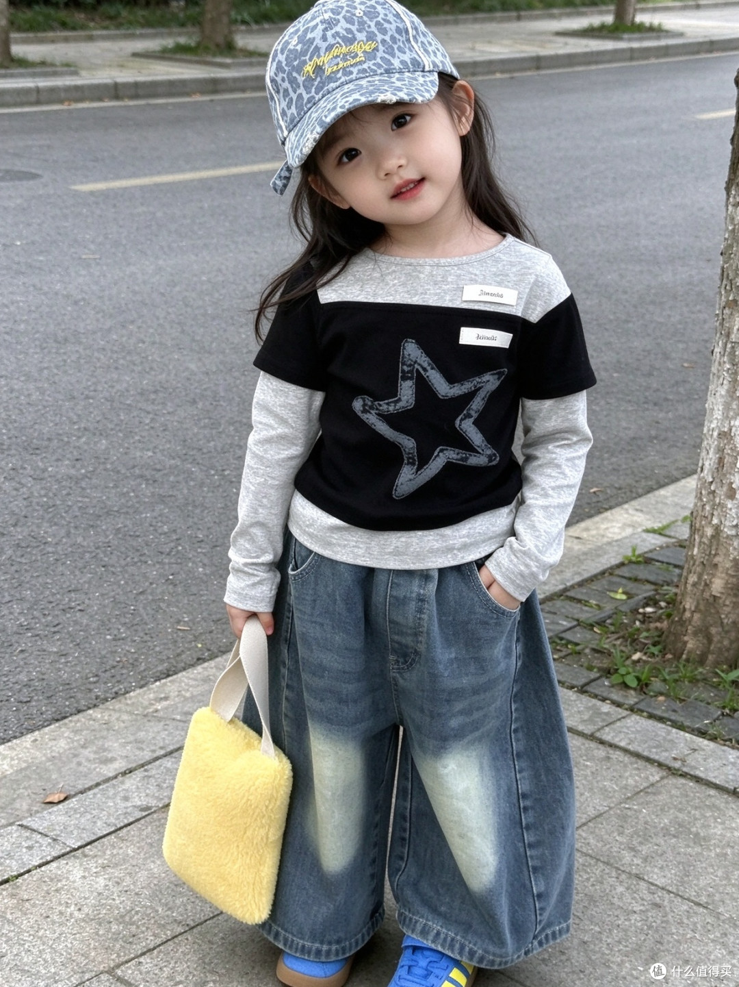 假两件省了叠穿功夫，早上送幼儿园不用跟娃较劲