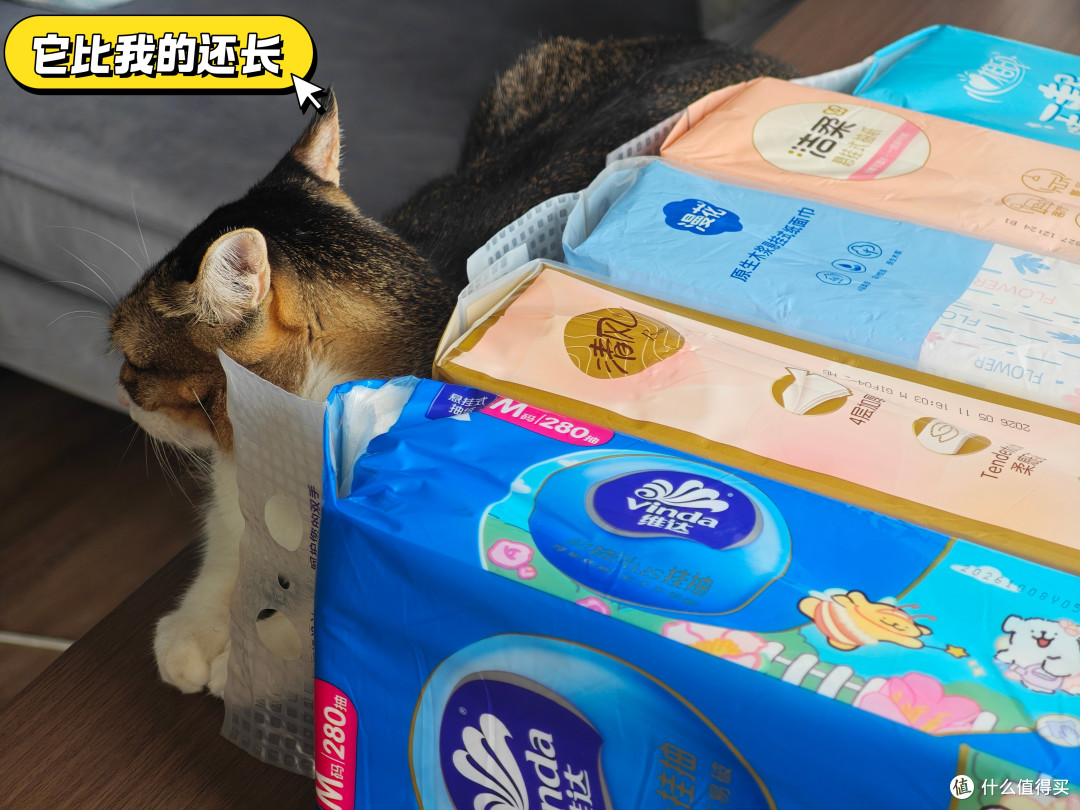 双十一买悬挂式抽纸，先看测评，再囤货更合适~