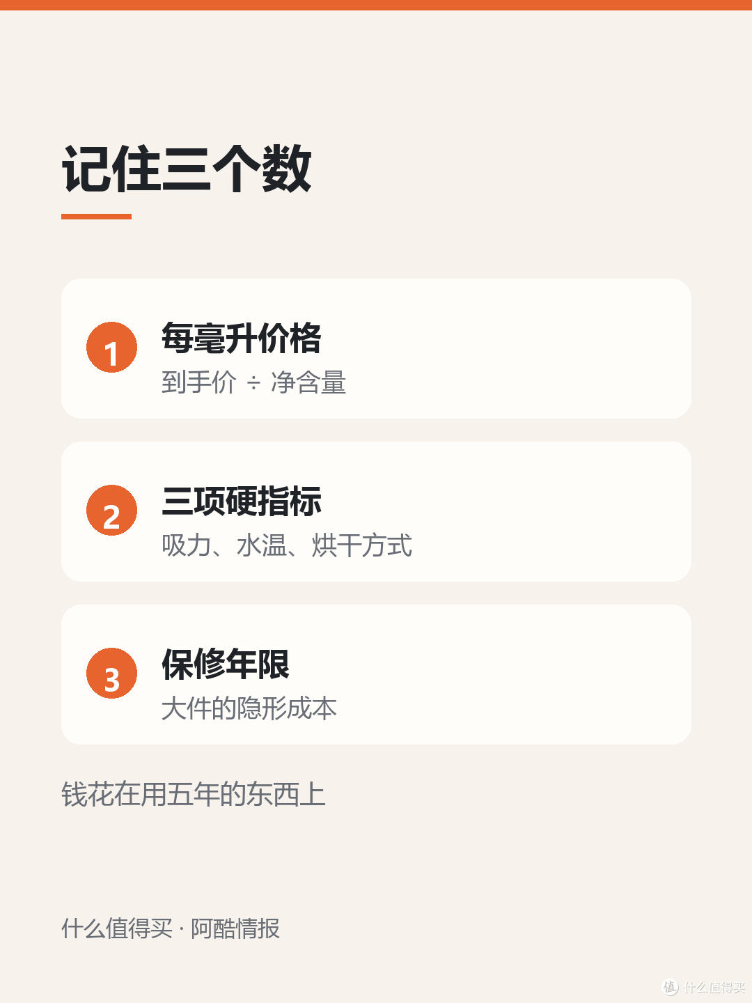 双11挑新品我只看三个数：毫升价、硬指标、保修年限
