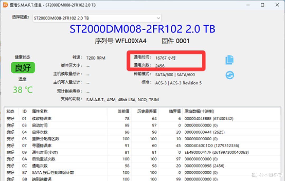 二手硬盘水有多深?查看真实读写速度和通电时间,拒绝翻新盘