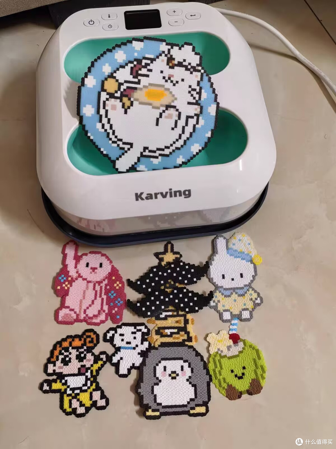 拼豆党告别熨斗翻车✨Karving 卡影手持烫画机