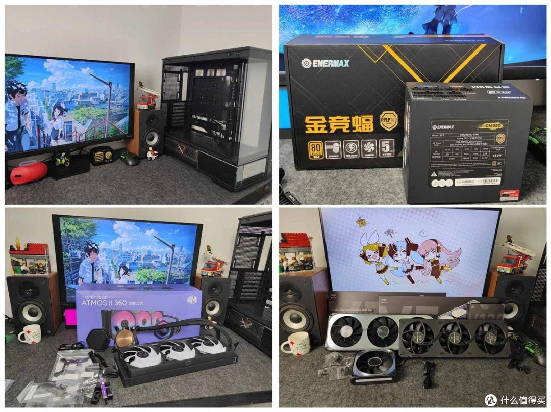 机箱自带触控大屏!这台海景房直接把桌面中控玩明白了