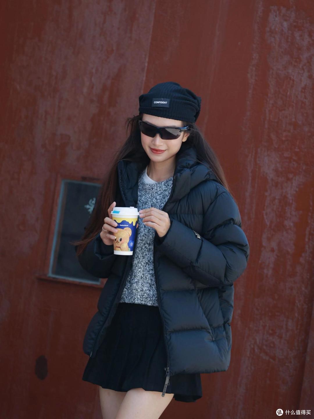 小个子胖女生羽绒服怎么穿显瘦?时尚达人教你气质穿搭:好看又显瘦