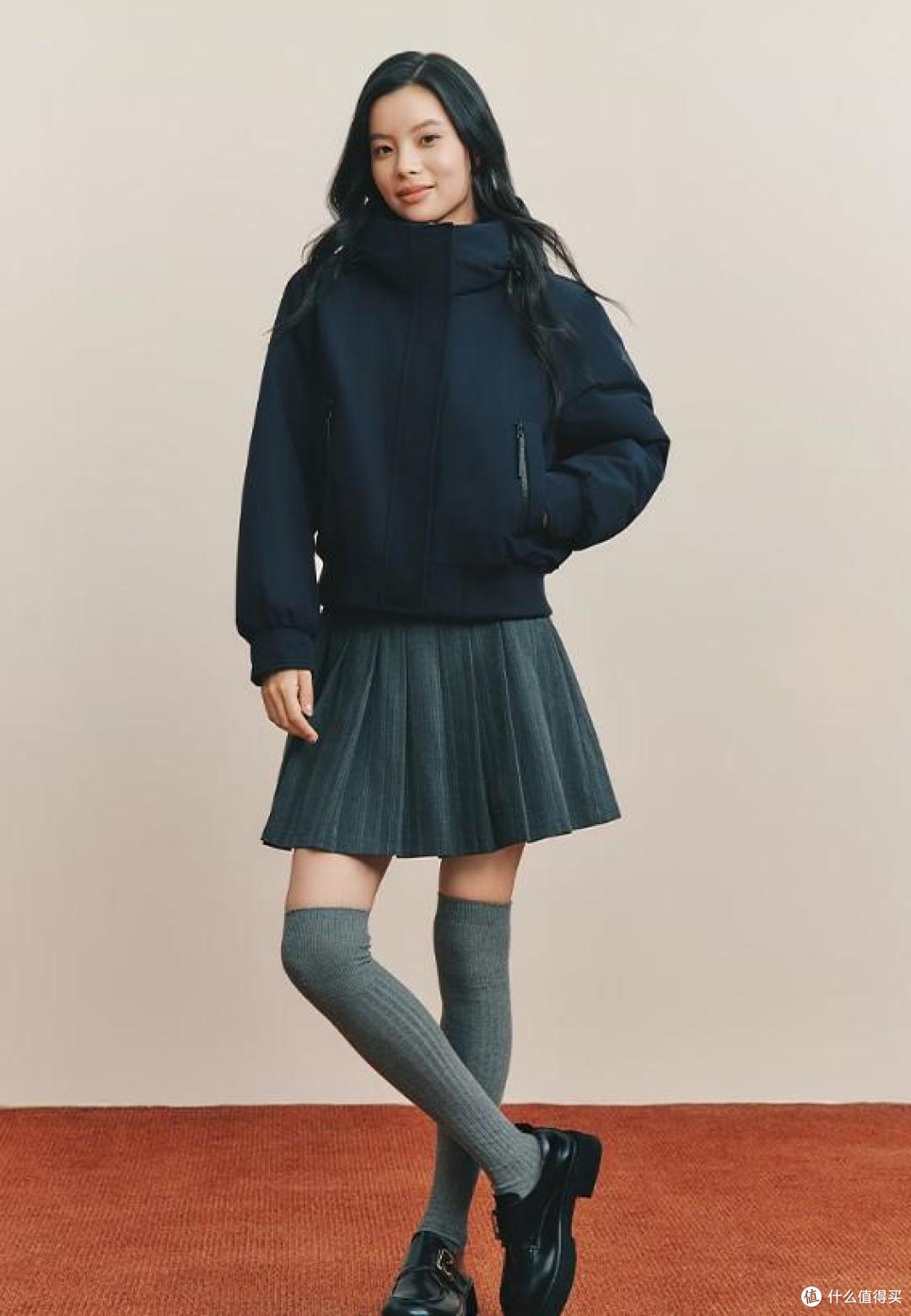 小个子胖女生羽绒服怎么穿显瘦?时尚达人教你气质穿搭:好看又显瘦