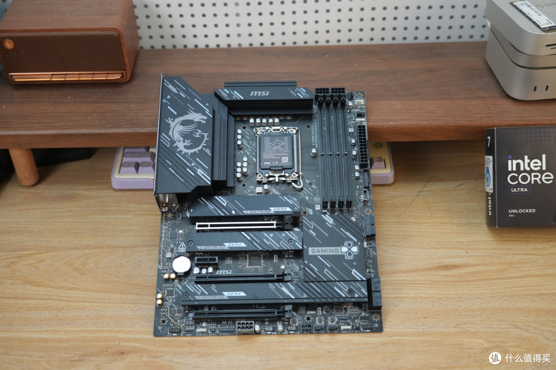 稳扛旗舰U满负载 微星Z890 GAMING PLUS WIFI6E千元神板体验