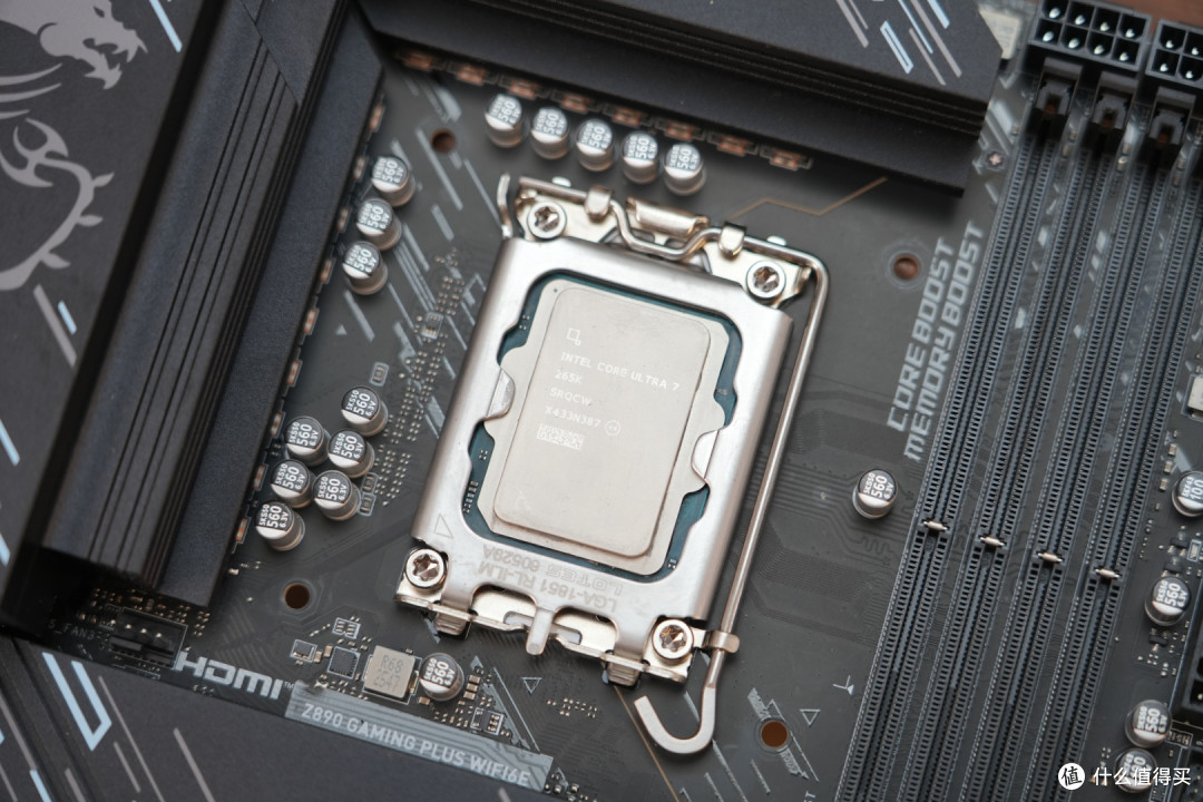 稳扛旗舰U满负载 微星Z890 GAMING PLUS WIFI6E千元神板体验