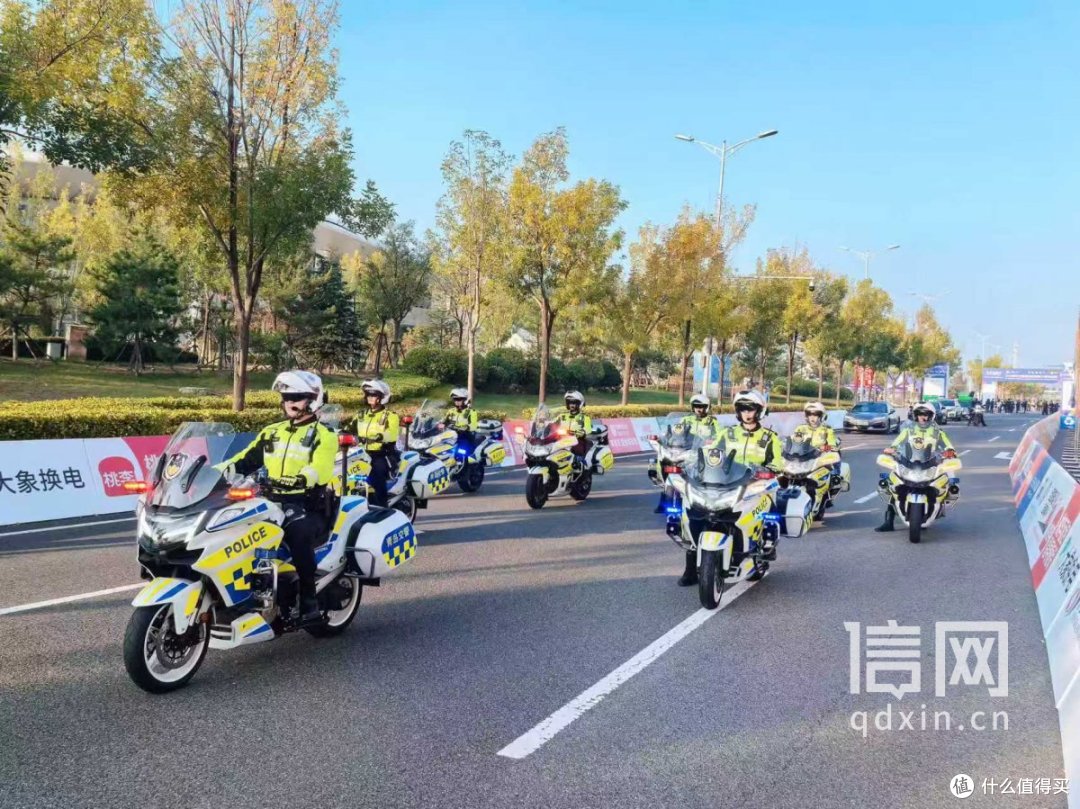 护航大桥马拉松 青岛公安交管圆满完成赛事交通安保任务