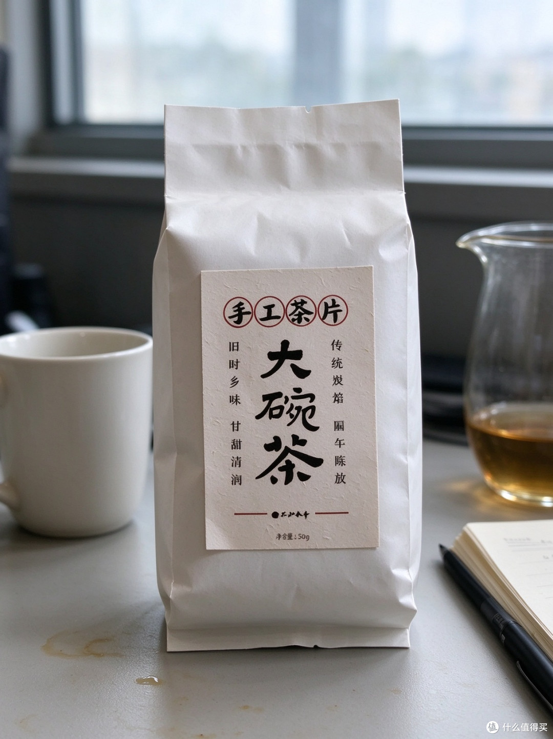 大碗茶和正岩茶片,是两种不同的“边角料”