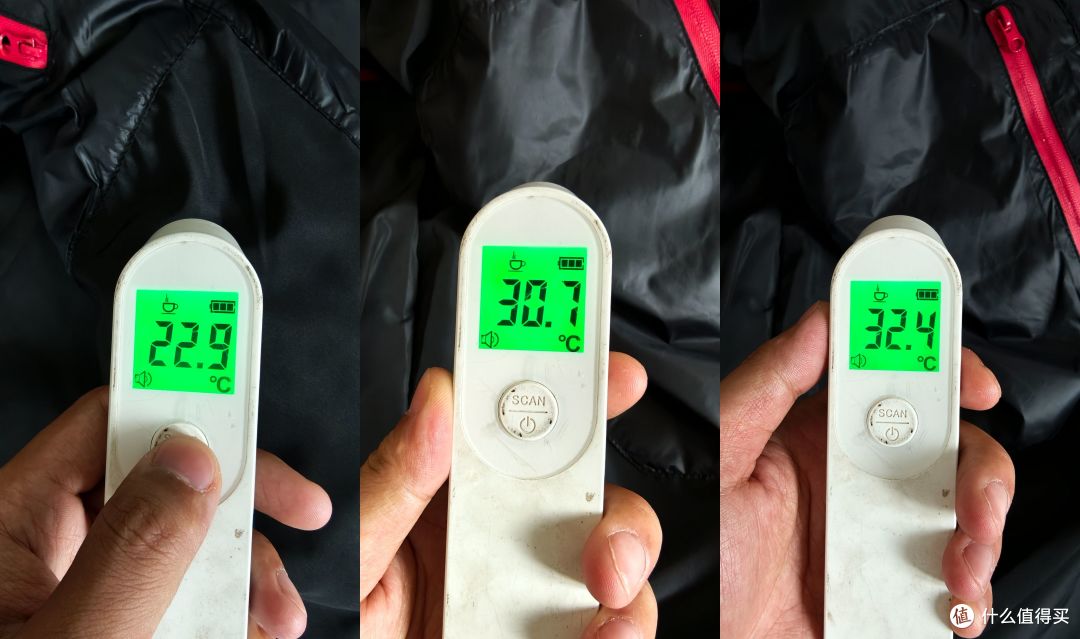 VBREX羽绒服实测，超 200g 充绒量 + 90% 大朵羽绒，按压回弹测试