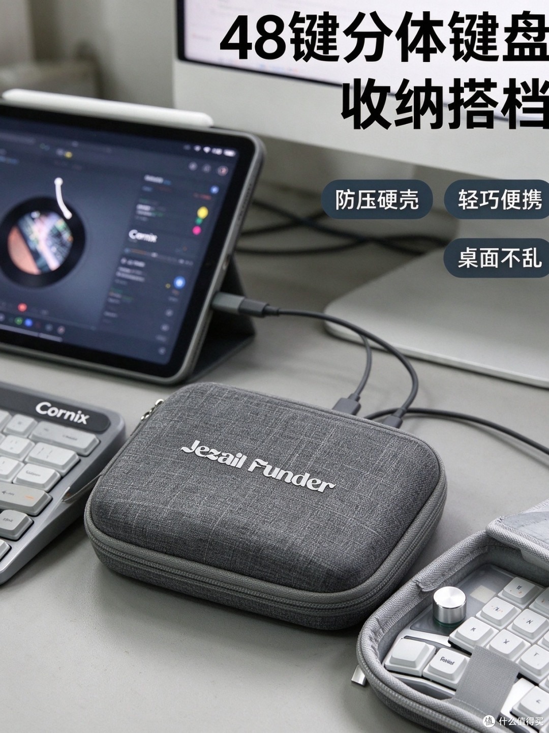 硬壳防护,带着分体键盘到处码字