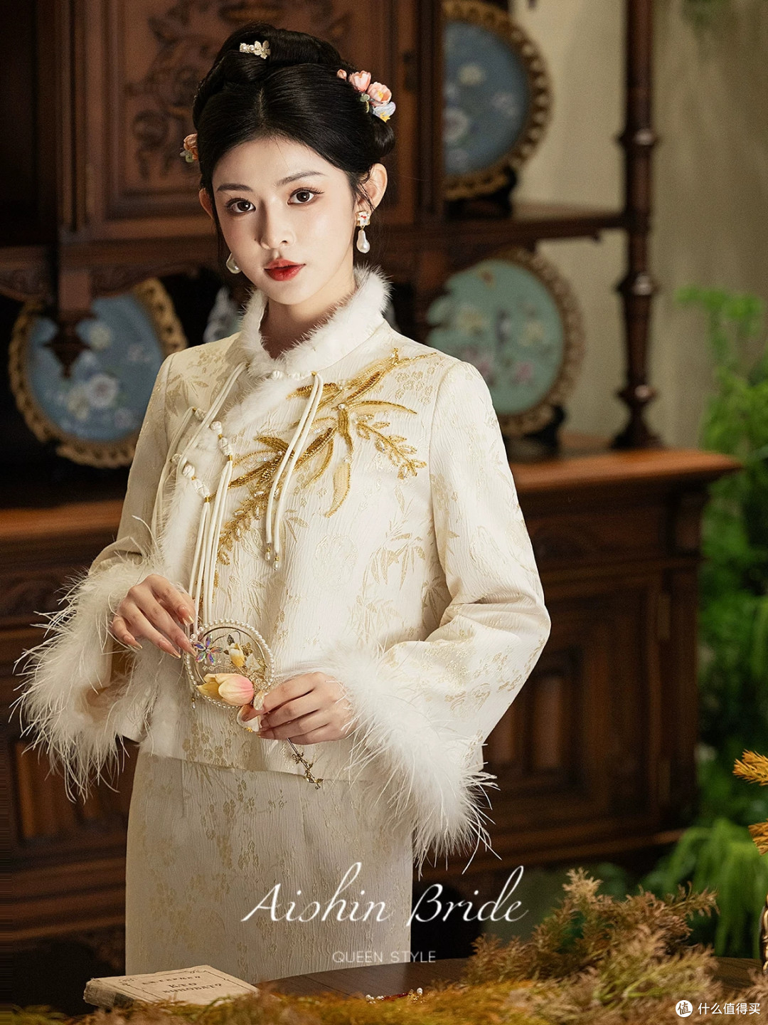 秋冬敬酒服封神！艾诗霓云萱旗袍，订婚回门一套拿捏氛围感
