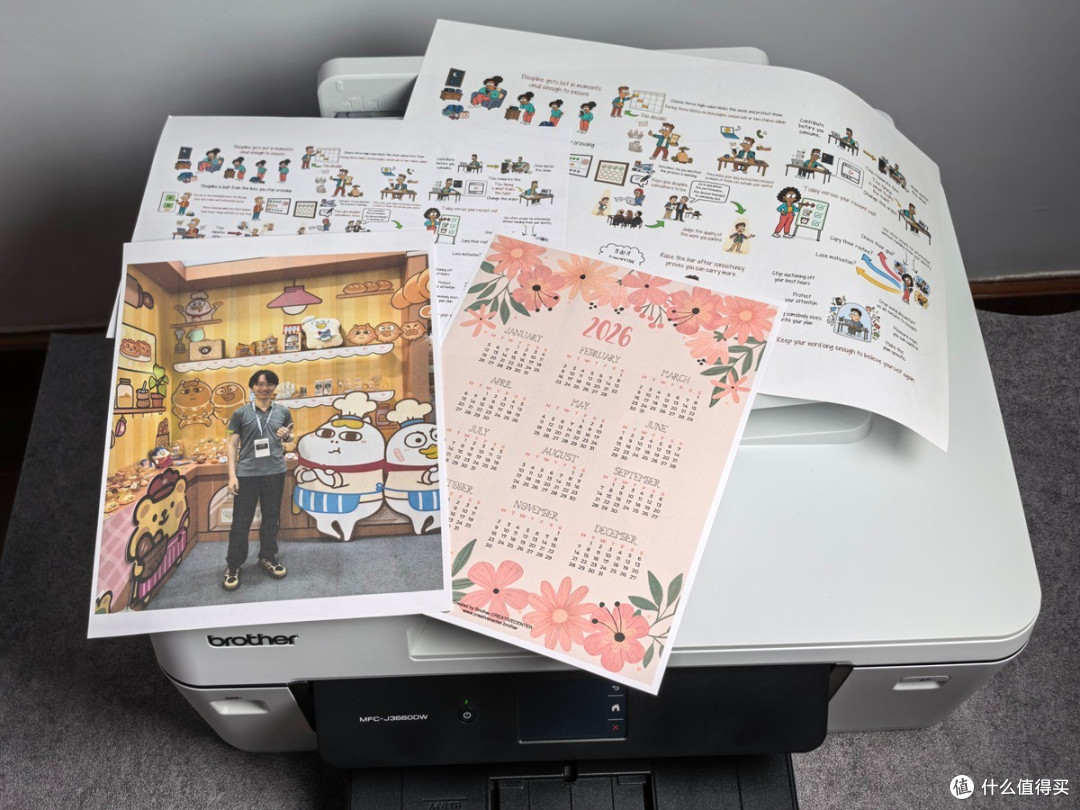 A3幅面更全能，一机搞定工作需求：兄弟MFC-J3660DW打印机评测