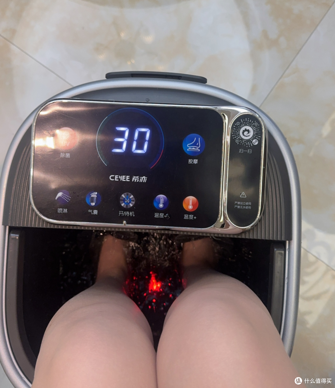 女人泡脚用什么桶最好?希亦FB1智能气囊按摩泡脚桶测评