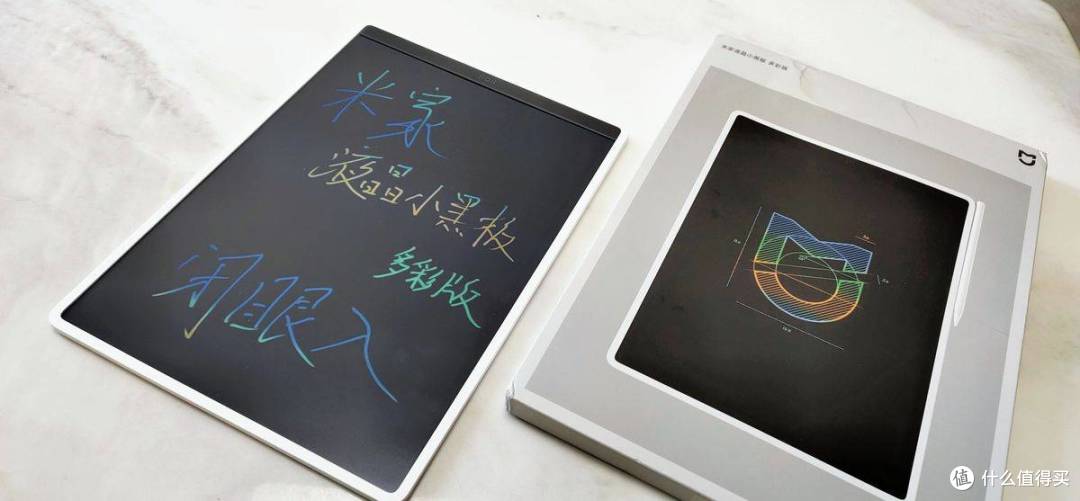 米家液晶小黑板 多彩版，告别废纸和墙绘，无限书写灵感具象化！
