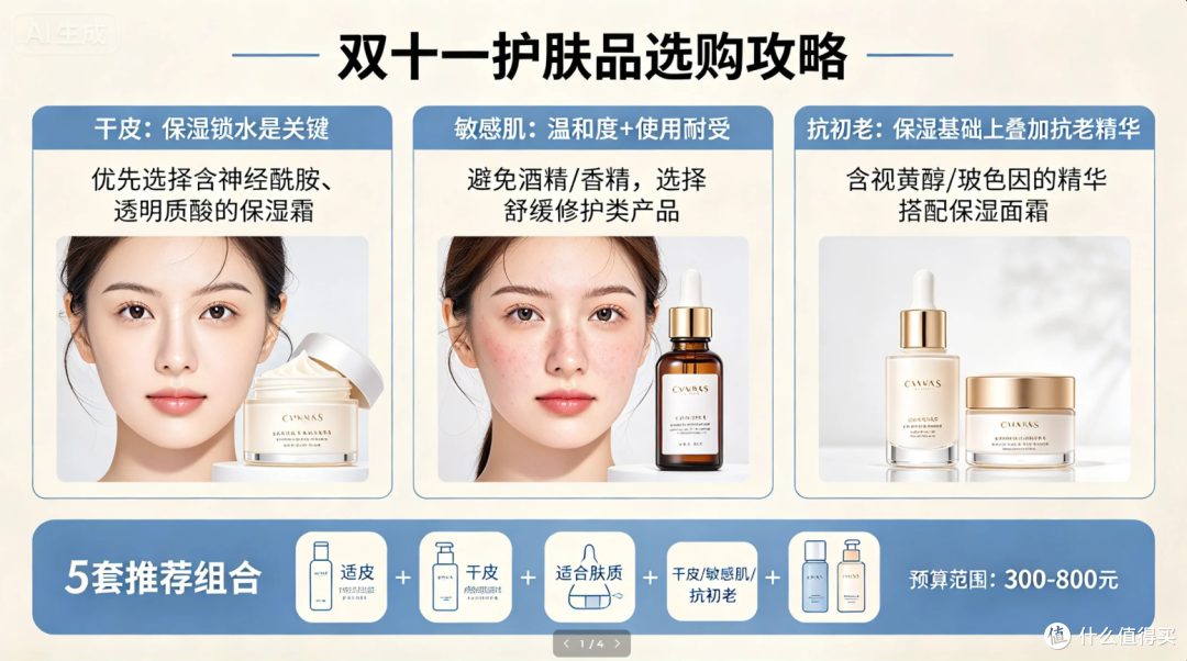 天冷护肤,双十一这5套护肤套装值得囤!