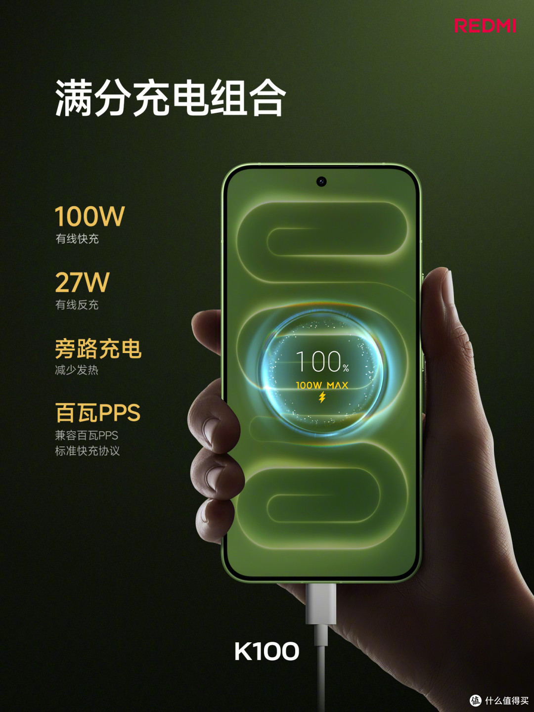 2549元！红米k100正式发布：10000mAh大电池+狂暴双芯