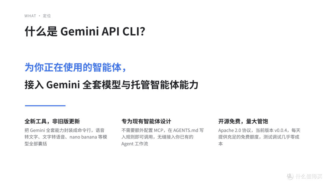 Gemini API CLI｜给你的智能体装上谷歌全家桶 无需MCP，一键接入