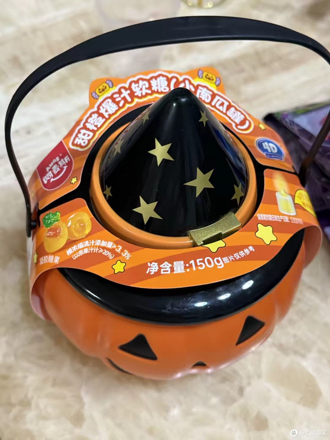 万圣节“讨糖神器”已就位!会发光的南瓜罐,娃提着不撒手